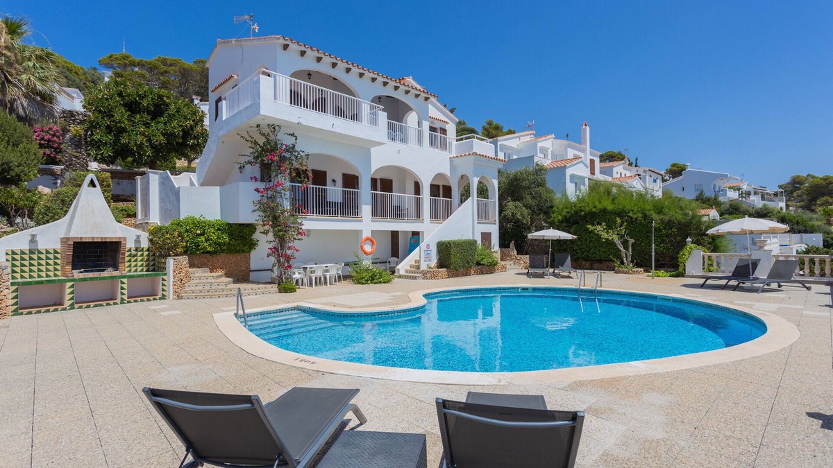Sant Jaume Mediterrani House | Vacation Home "Villa Belvedere 76" with Stunning Views and Pool