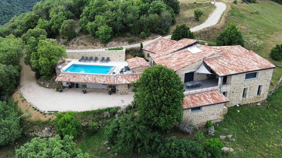 Toulaud Other | Vacation home with swimming pool and exceptional view of the Rhône valley