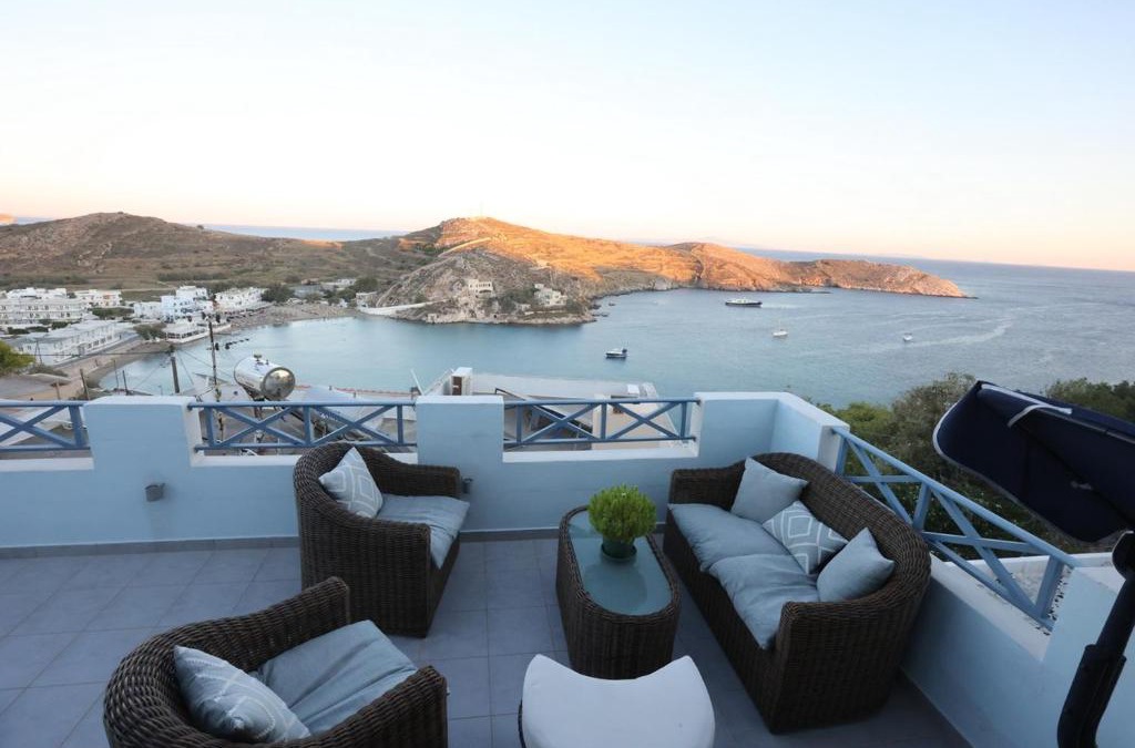 Vari House | Vacation house with stunning view - Vari Syros