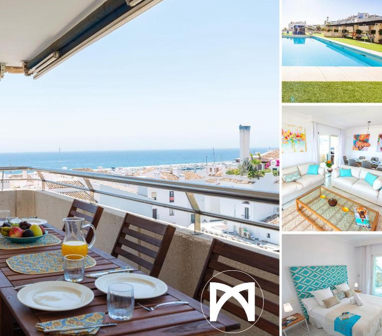 Puerto Banus Apartment | VACATION MARBELLA I Puerto Banus Sea Front, Best View, 24-7 Security, Pool