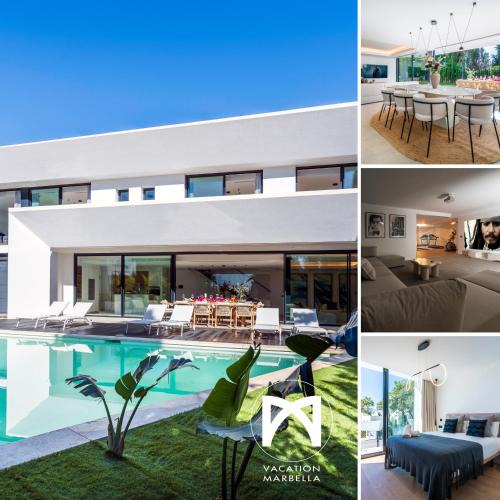Urbanizacion Hacienda las Chapas Villa | VACATION MARBELLA I Villa La Moderne, Sparkling Heated Pool, Private GYM, Cine Room, Arcade Machines