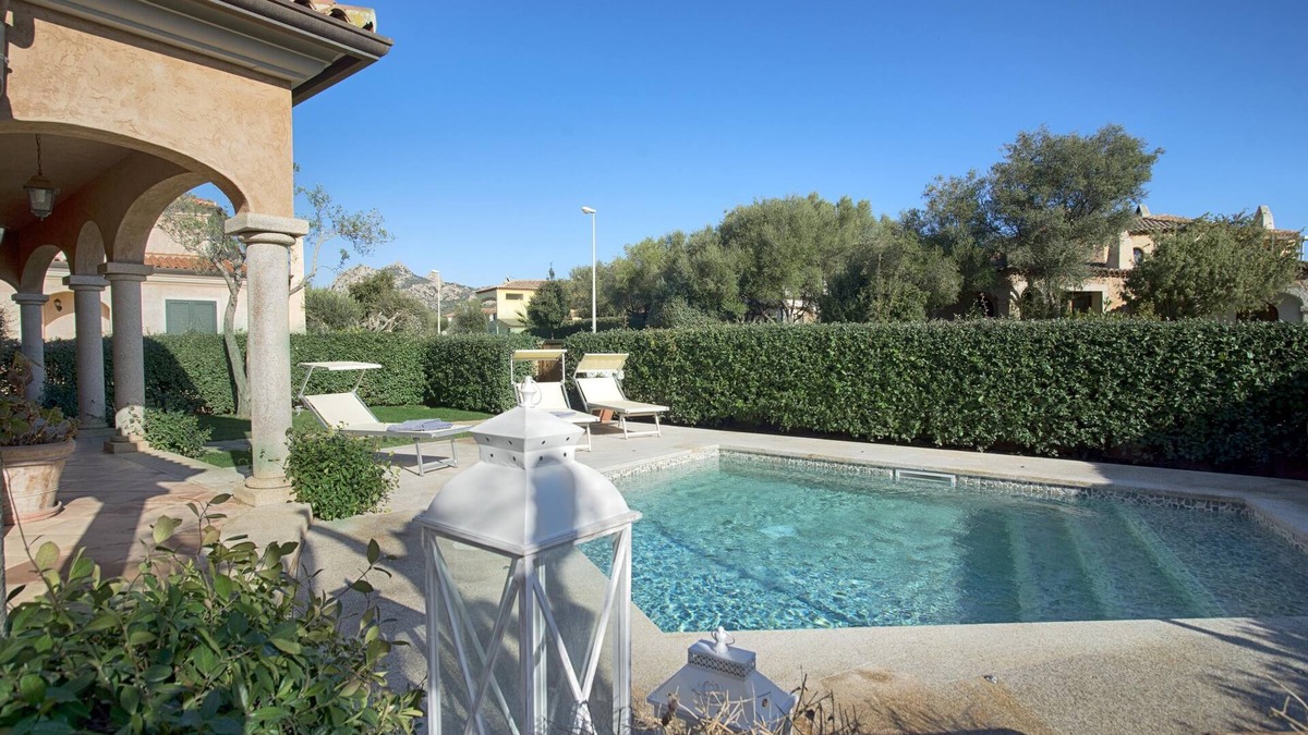 Arzachena Villa | Vacation Villa "Hortensia" with Garden, Pool, Wi-Fi & Terrace