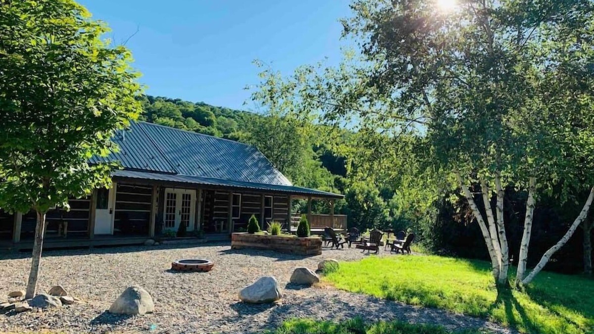 Cherry Creek Cabin | Valley View B - Rustic Log Cabin