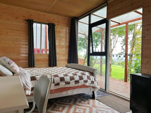 Ahascragh Other | Valley view cabin in the woods on a farm