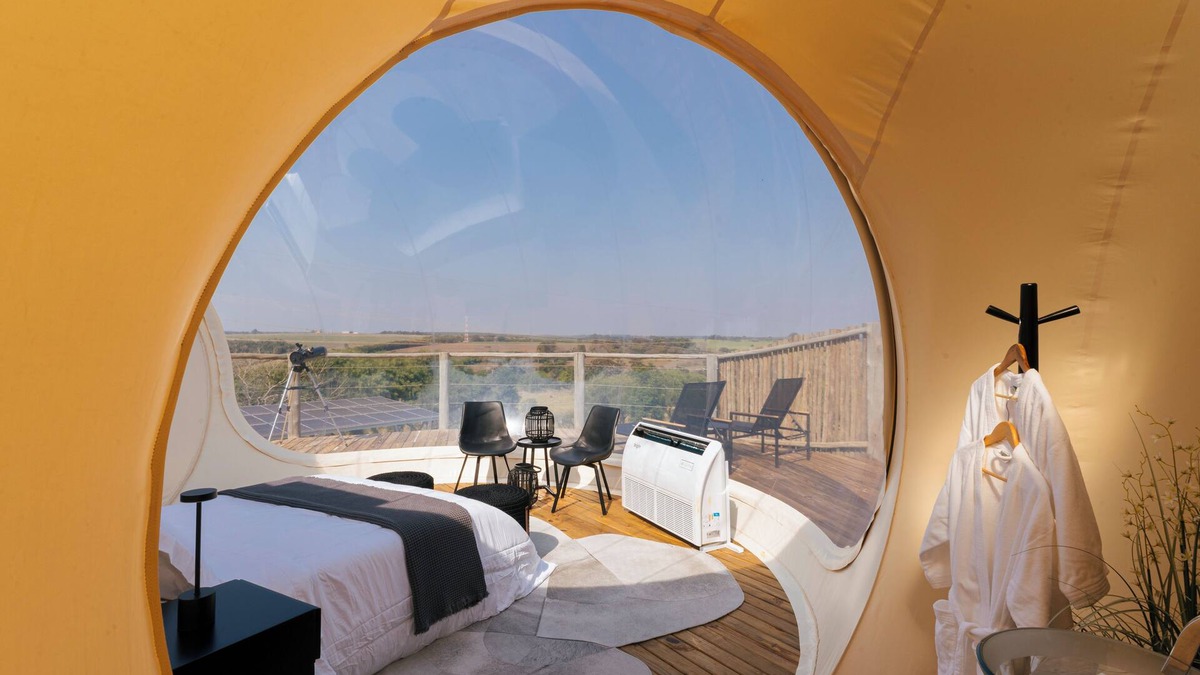 Chacara de Recreio Jardim Alvorada Cabin | Vanara Eco Bubble