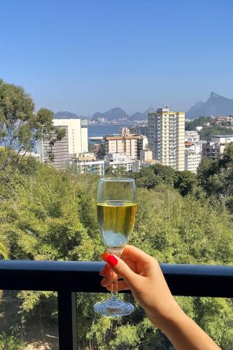 Inga Apartment | Varanda com Vista Mar - Cristo, Bondinho e Museu!