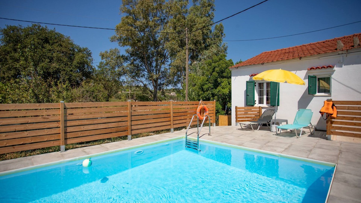 Kassiopi House | Varvara: Beach House with A/C, stunning views