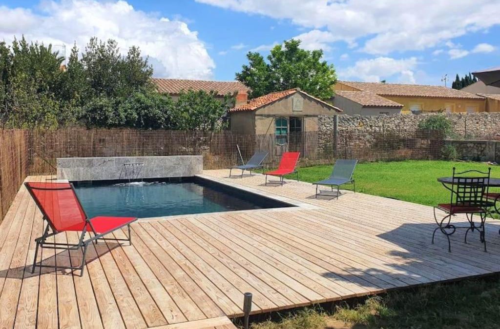 Salles-d'Aude Villa | Vaste demeure avec piscine, à 14 km de la mer.