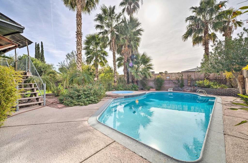 Charleston Preservation House | Vegas Oasis Home with Pool and Spa 7 Miles to Strip