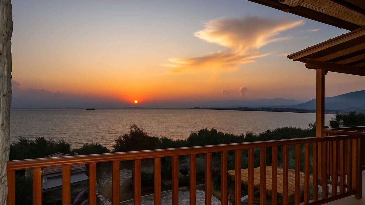 Paralia Vergas House | Verga Stone Haven - Seafront Waves' Embrace