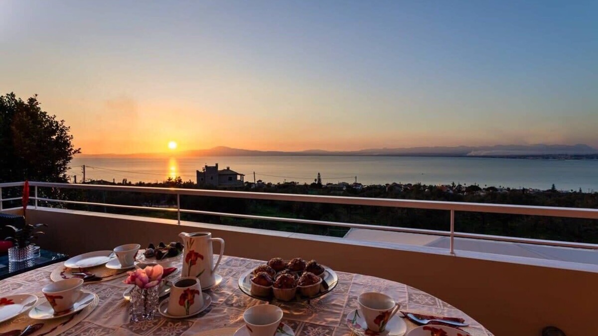 Mikri Mantineia House | Verga Sunset Villa - Ilia Seascape Private Retreat