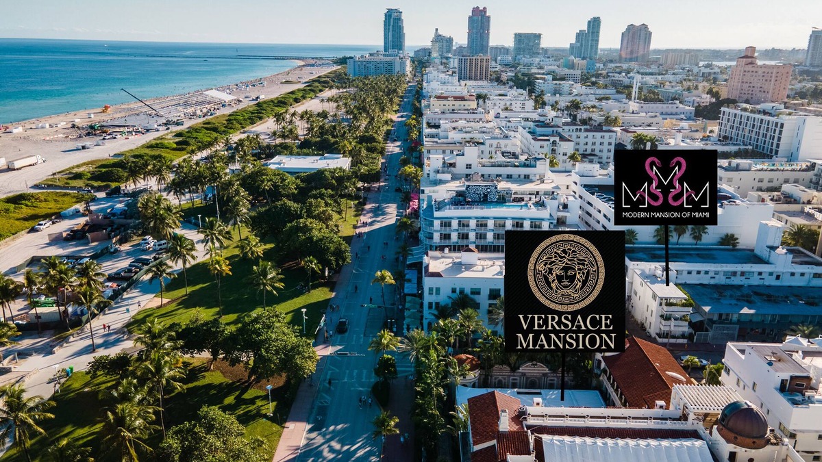 South Beach House | ⛲️ Versace Mansion Neighbor {Floor 2 & 3} Sleeps 10 🌴