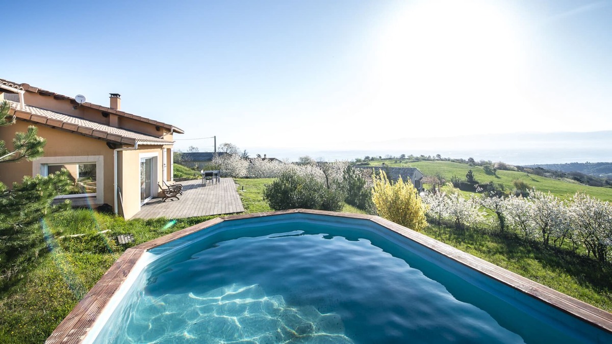 Saint-Romain-de-Lerps Villa | Very beautiful villa with exceptional panorama from Mont-Blanc to Mont Ventoux