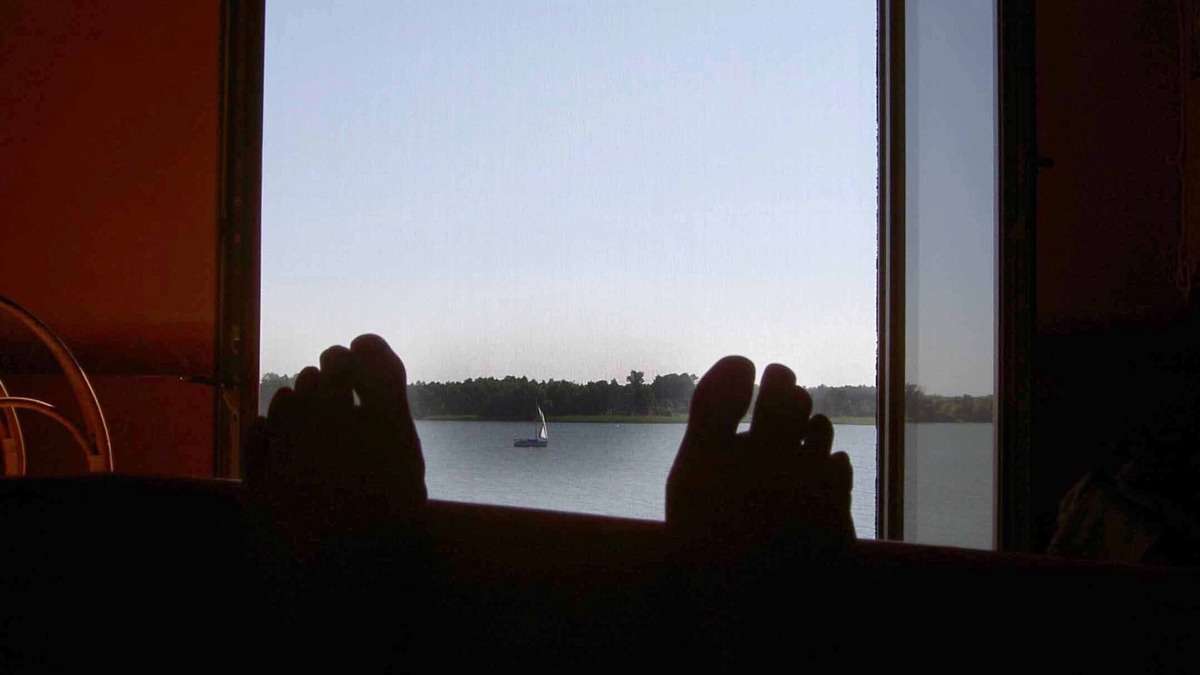 Stare Sady House | Very comfortable holiday cottage, perched on the high shore of the Talty Lake