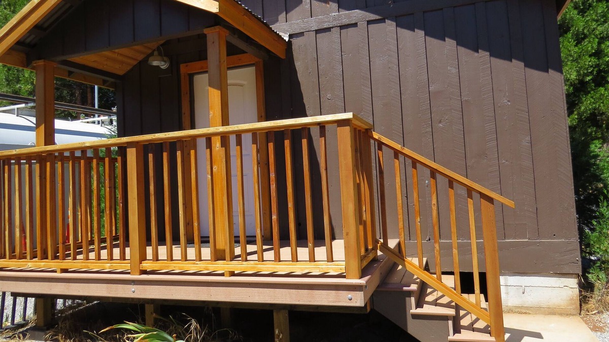 Trinity Center Cabin | Very Nice 1 Bedroom Cabin Near Marina/Lake, Store, Restaurant, Trails, Sleeps 4