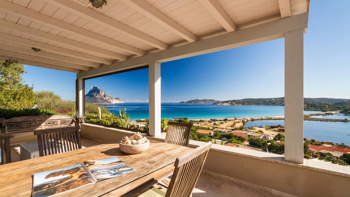 Porto Taverna House | Very panoramic almost of the beach available from 17. 8