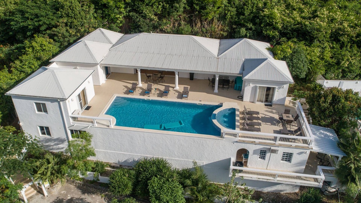 Almond Grove Villa | Very private villa with awesome views overlooking Simpson Bay and Full Generator