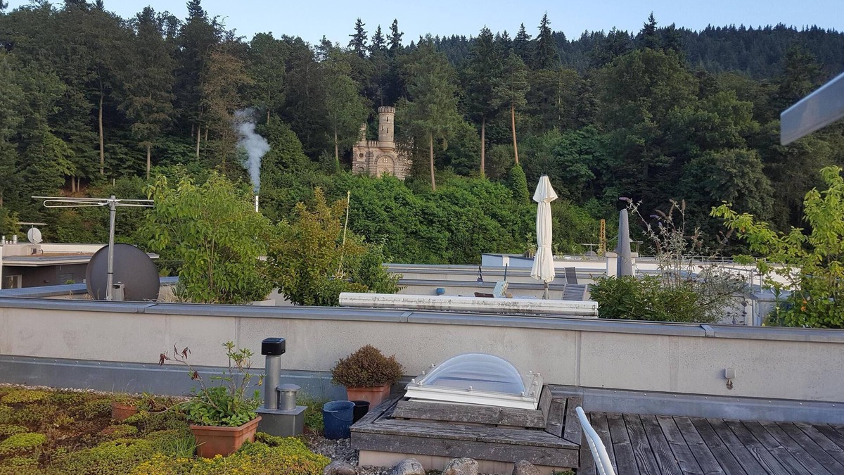Oberwiehre Apartment | Very quiet, central city apartment (1.3km) with a large roof terrace