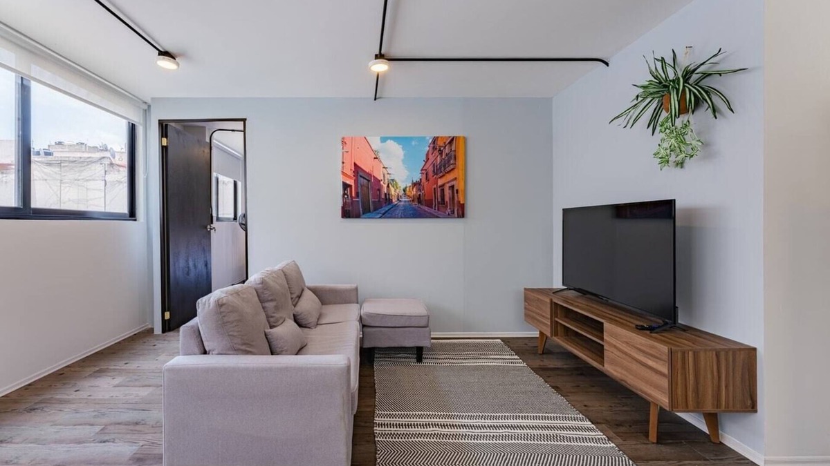Xochimilco Apartment | VH | Loft Condesa | 1BR + Wifi and Rooftop | 290