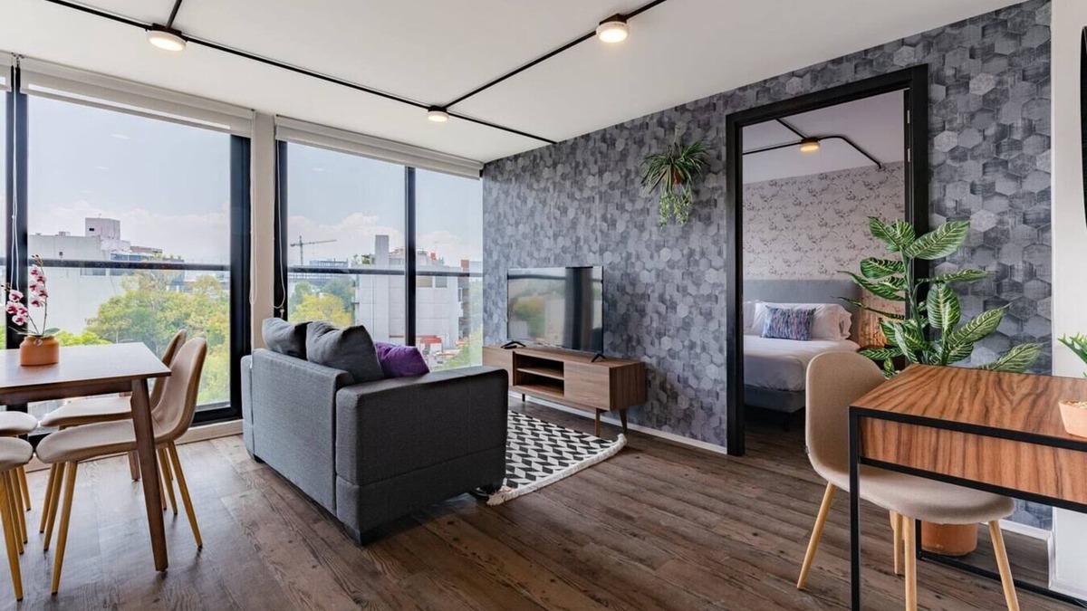 Hipodromo Apartment | VH | Piso Completo Condesa | gym and wifi | 365