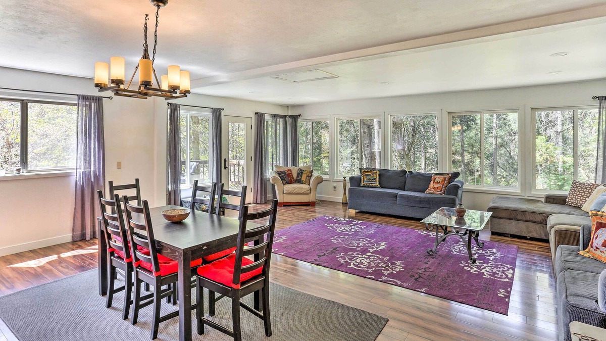 Weaverville House | Vibrant Weaverville Escape w/Deck & Creek!