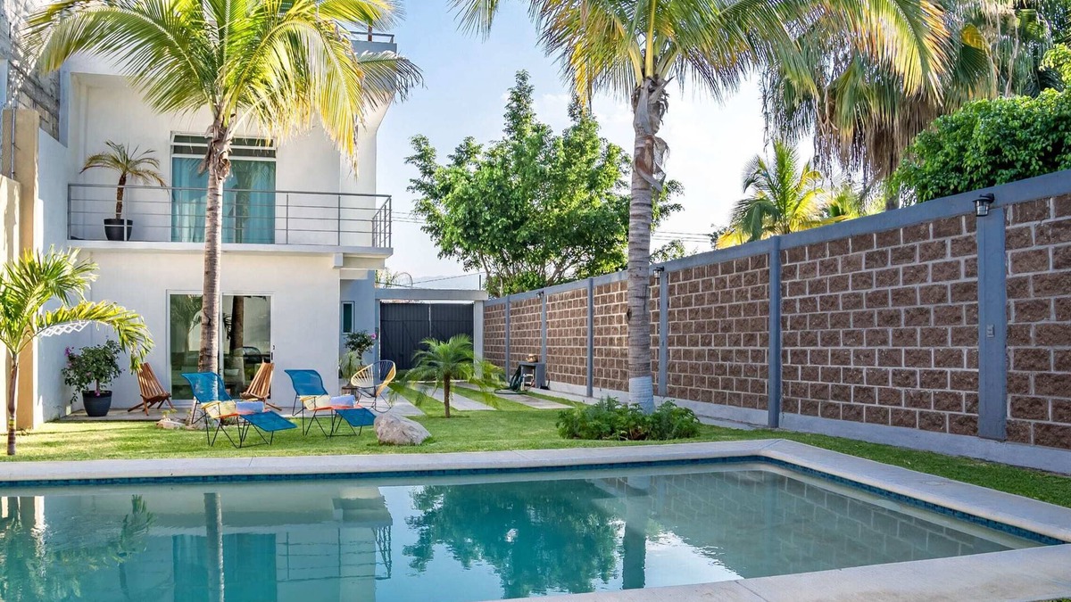 Tequesquitengo House | Vida Casa Kuxtal Rooftop con vista al Lago