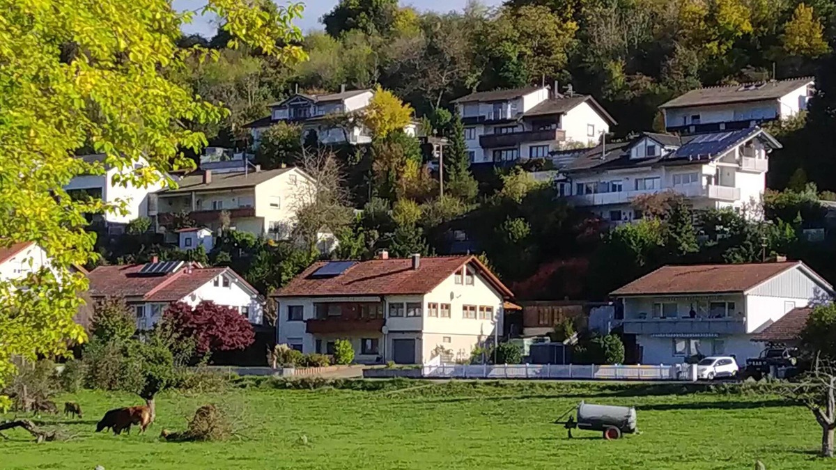 Wutoeschingen Apartment | View into the Wutach valley