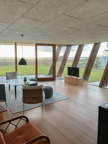 Lystrup House | View Over Aarhus Bay From Striking Architecture