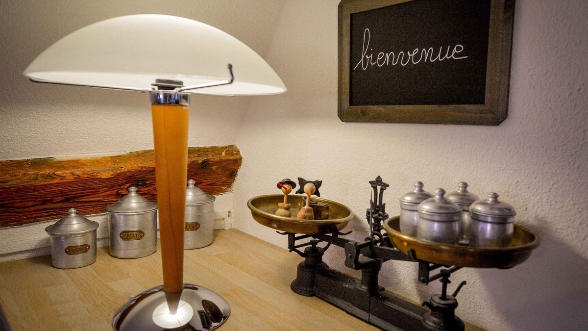 Riquewihr Apartment | View over the vines in a completely renovated Alsatian house.