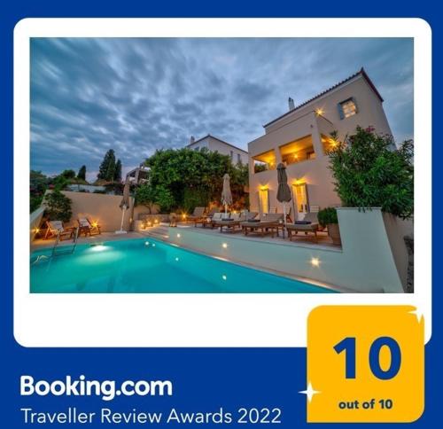 Spetses House | View-topia Amazing View, Private Pool, Close to the center.
