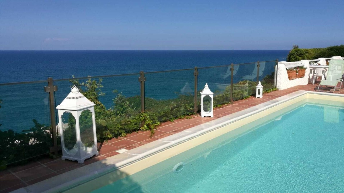 Costa Saracena-Castelluccio Villa | Villa Anna with heated swimming pool and panoramic terrace.