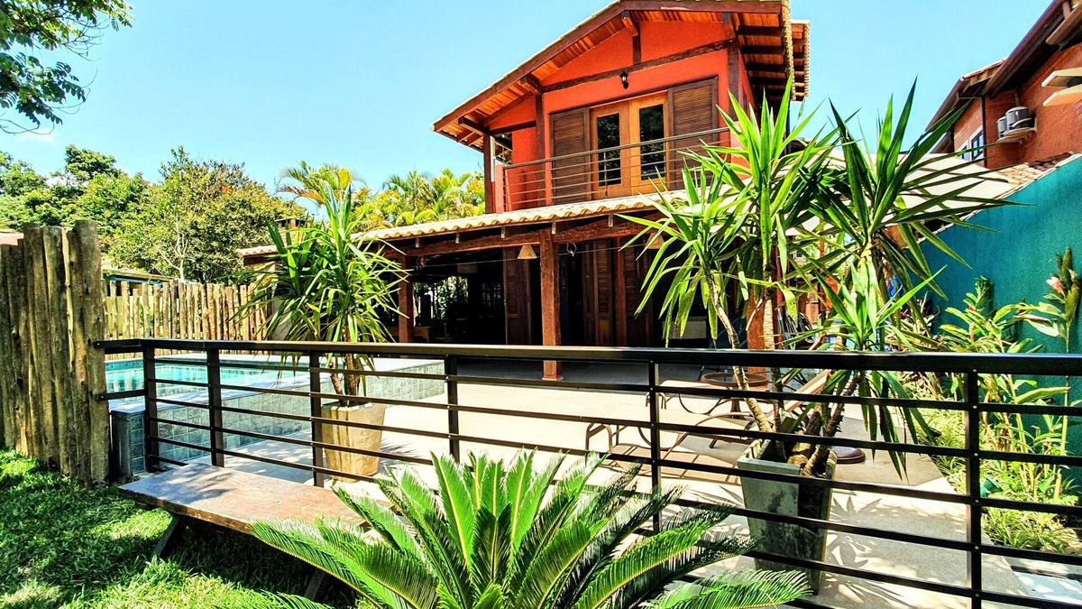Guaeca House | VILA GUAECÁ - 5 SUITES WITH POOL | Cond. Pé na Areia| WONDERFUL
