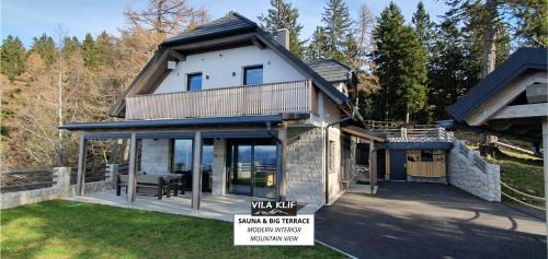 Ambroz pod Krvavcem House | Vila Klif vacation home with sauna and terrace