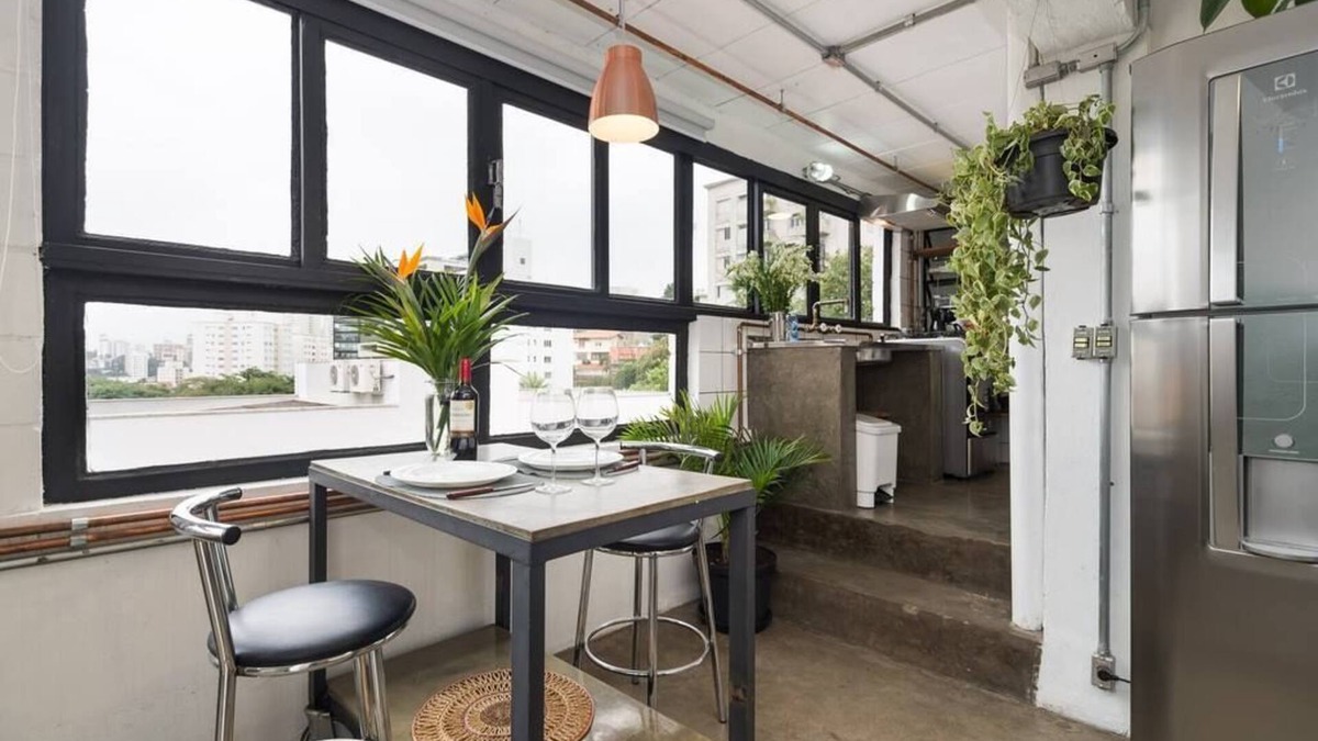 Vila Madalena Apartment | VILA MADALENA: INCREDIBLE VIEW, Artistic Apartment