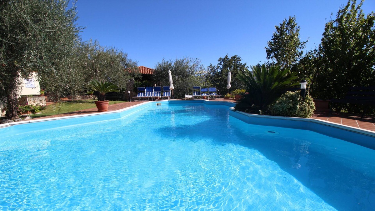 Spigno Saturnia Apartment | Villa Chiaia B apartment with swimming pool