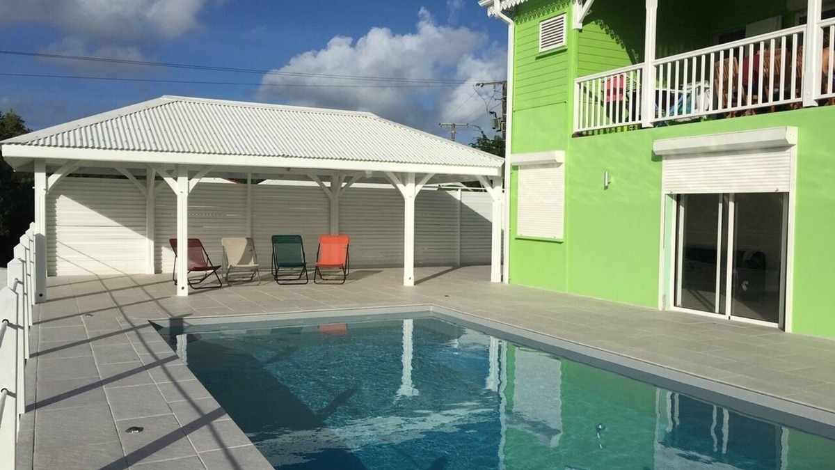 Sainte-Anne House | Villa 10 people with air conditioning, Large swimming pool, Independent studio