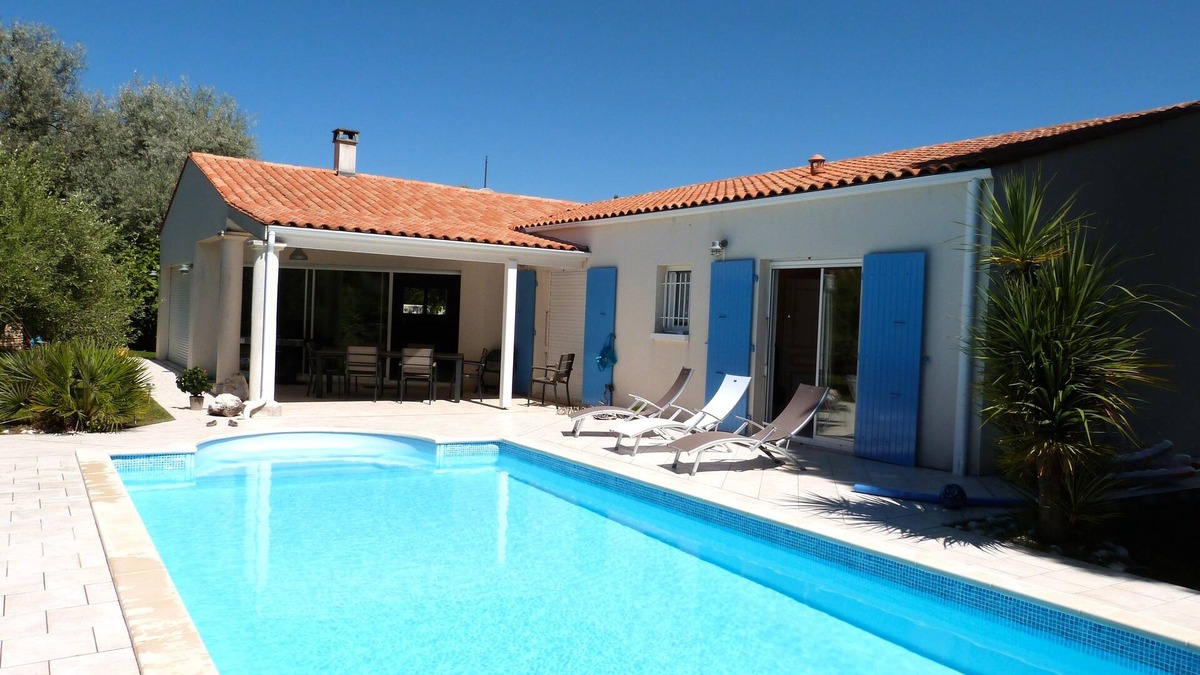 Saint-Trojan-les-Bains Villa | Villa, 165 m2, heated pool, large garden close to "Gatseau's Beach"