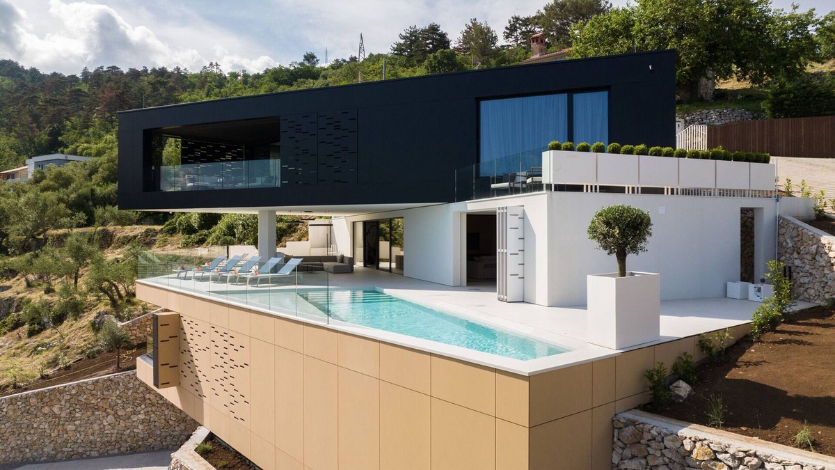 Mosenice Villa | Villa 3.0 near Opatija for 8 people with indoor and outdoor pool & wellness