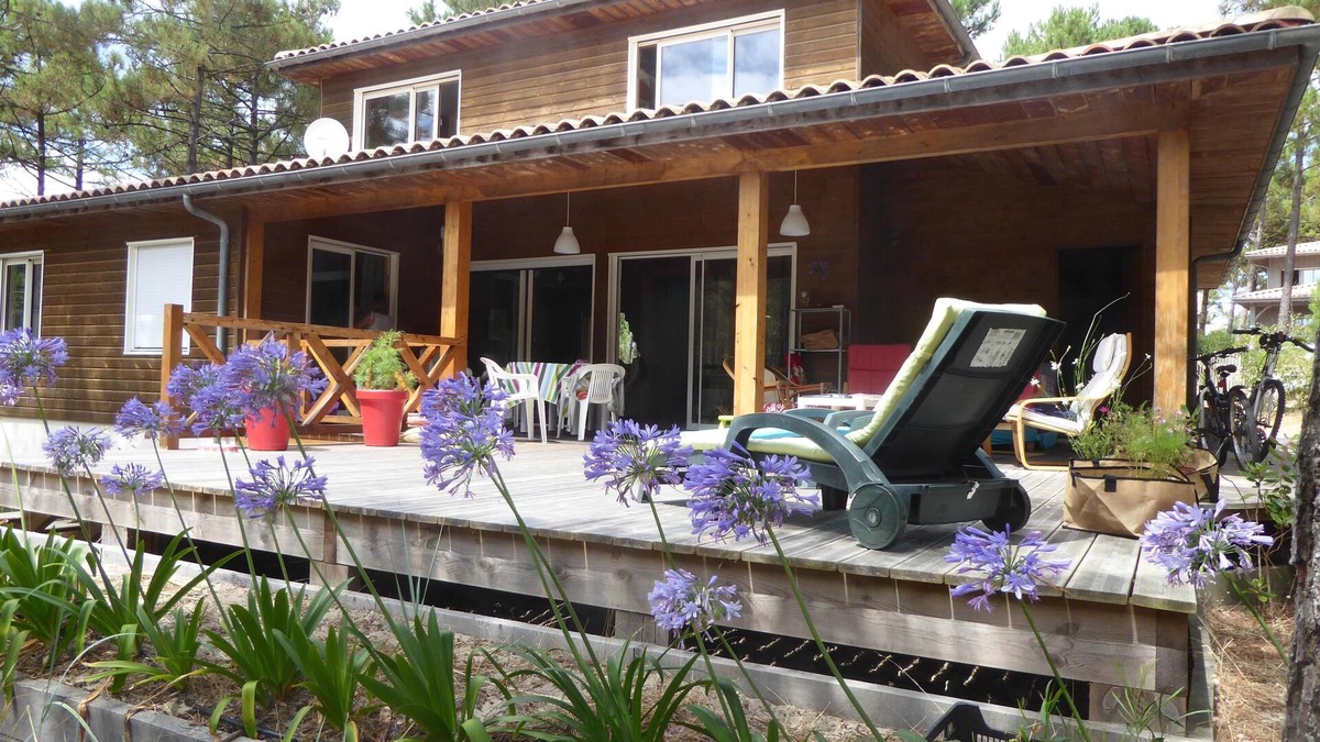 Carcans Plage Villa | VILLA 300m FROM THE OCEAN, CLOSE TO MAUBUISSON LAKE, FACING THE FOREST