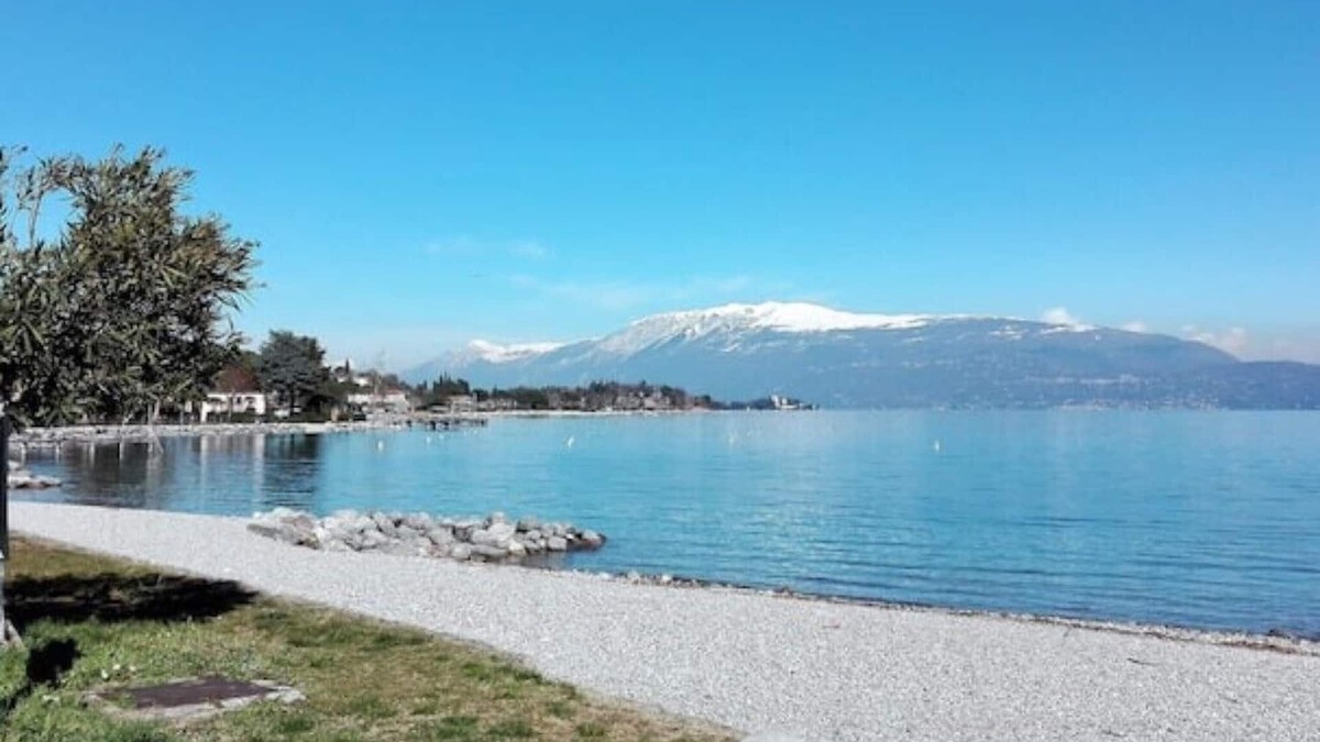 San Felice del Benaco Villa | Villa 50 m from the beach. 4 to 9 beds. 3000 m2 fenced park, for dogs