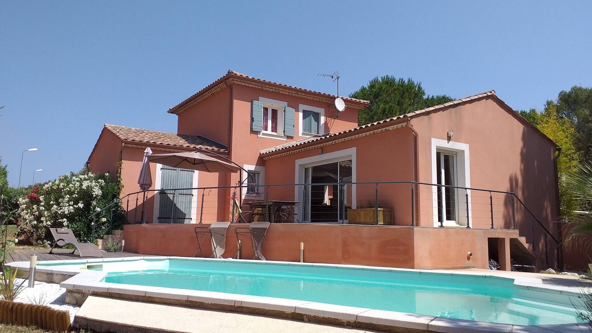 Salinelles Villa | Villa 6 persons with private pool near Sommières