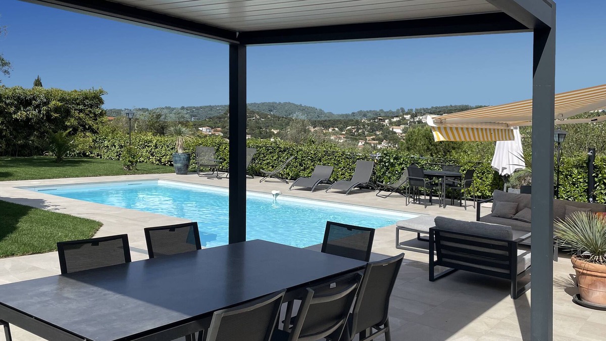 Saint-Gely-du-Fesc Villa | Villa 8 pers, garden, swimming pool, magnificent view, calm,