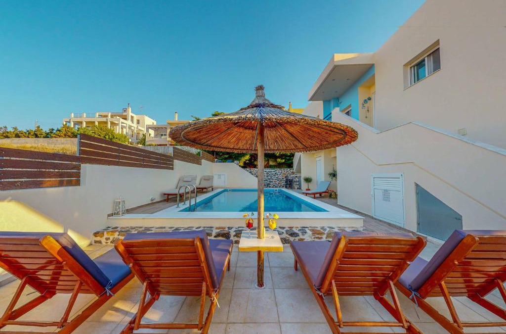 Vathianos Kampos Apartment | Villa "A casa d' Irene"- Seaview Villa with private pool