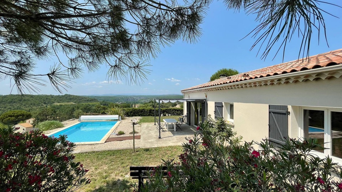 Saint-Maurice-dʼArdeche House | Villa Avec Vue Splendide