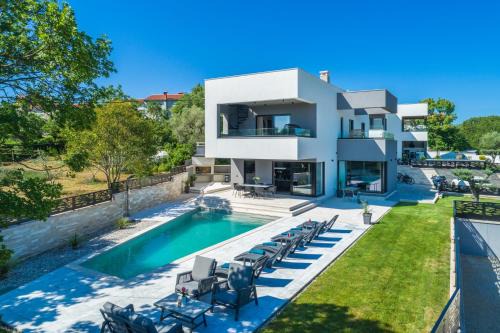 Rakalj Villa | Villa Abba Rakalj - Meerblick, Luxus und Komfort an der Südostküste Istriens