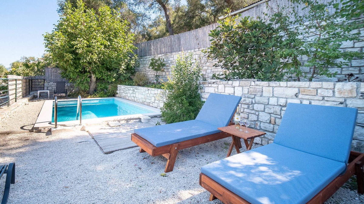 Mpogdanatika Villa | Villa Adamantia Paxos with Pool, Terrace & Wi-Fi