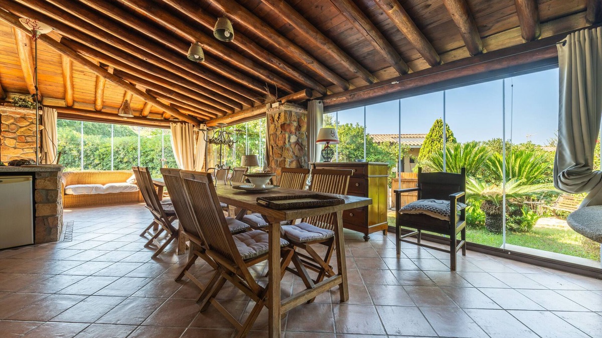 San Stefano Villa | Villa 'Adelida Villasimius' with Sea View, Wi-Fi and Air Conditioning
