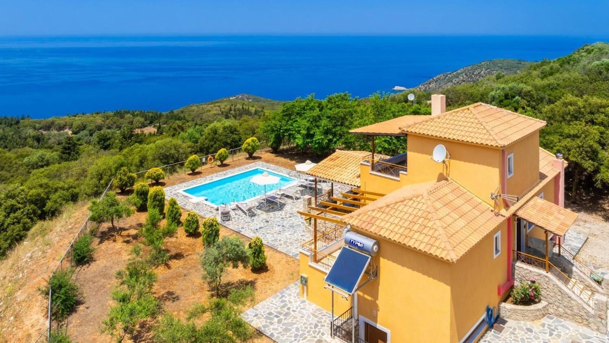 Mesovounia Villa | Villa Aetos - Three Bedroom Villa, Sleeps 8