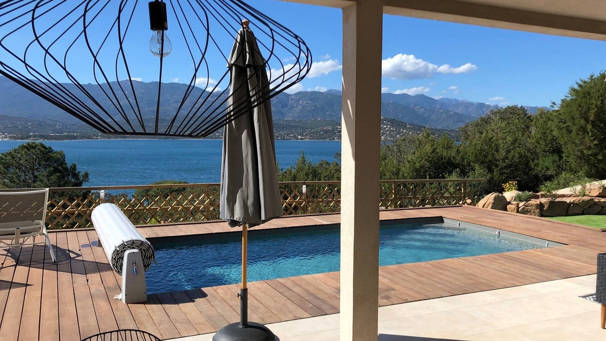 Porto-Vecchio Villa | VILLA ALTA-ROCCA - 3CH - CLIM - SEA VIEW - PRIVATE POOL HEATED - NEAR BEACH