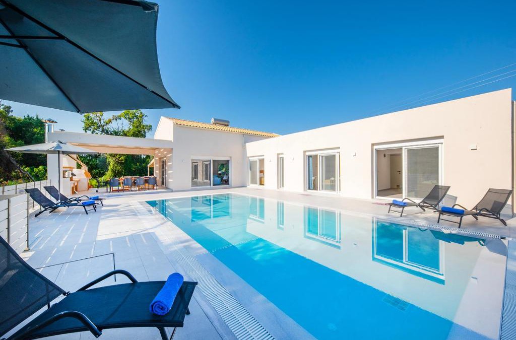 Roda Villa | Villa Ami, Roda, Corfu: 10 guests, heated pool, private mini golf, pool table & more!